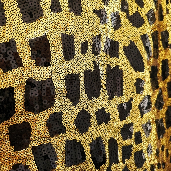 Antik Batik x Free People Sequin Cut Out Girrafe Print Maxi Dress - Picture 12 of 16